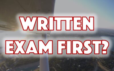 Should I Complete the Written Exam Before Flight Training?