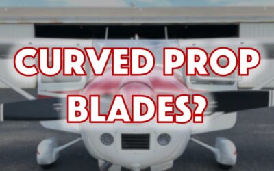 Why Are Some Propeller Blades Curved? (Scimitar-Shaped)